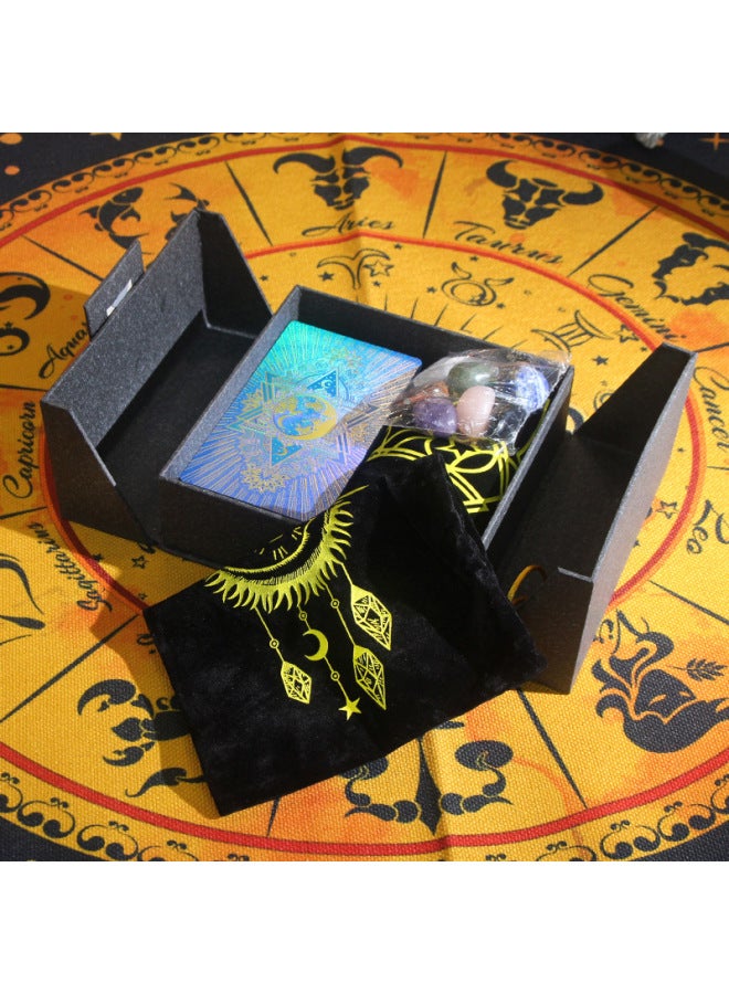 Gold foil tarot tarot tarot color change color printing tarot plastic PVC12 * 7 board game card game in stock wholesale